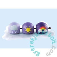 Playmobil 1.2.3 - Disney - Mickey és Minnie felhőrepülővel játékszett