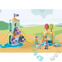 Playmobil 1.2.3 - Élménytorony fagyistanddal játékszett