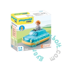 Playmobil 1.2.3 - Push and Go autó játékszett