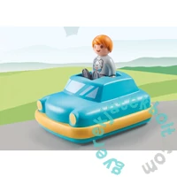 Playmobil 1.2.3 - Push and Go autó játékszett