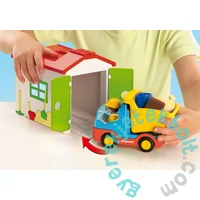 Playmobil 1.2.3 - Teherautó formaválogató garázzsal játékszett
