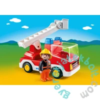 Playmobil 1.2.3 - Tűzoltásra készülök játékszett