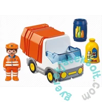 Playmobil 1.2.3 - Az első szemetesautóm játékszett