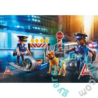Playmobil 6878 City Action Rendőrségi útzár játékszett