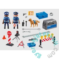 Playmobil 6878 City Action Rendőrségi útzár játékszett