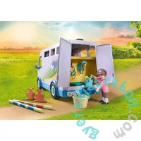 Playmobil 71493 Horses of Waterfall Hordozható lovas suli játékszett