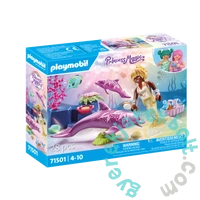 Playmobil 71501 Princess Magic Hableány delfinekkel játékszett