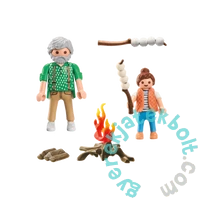 Playmobil 71513 My Life Tábortűz pillecukorral játékszett