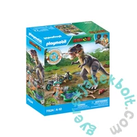 Playmobil 71524 Dinos A T-Rex nyomában játékszett