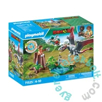 Playmobil 71525 Dinos Dimorphodon megfigyelő állomás játékszett