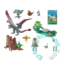 Playmobil 71525 Dinos Dimorphodon megfigyelő állomás játékszett