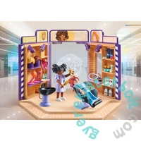 Playmobil 71535 My Life Fodrászat játékszett