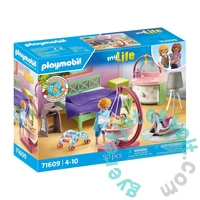 Playmobil 71609 My Life Hálószoba baba játszósarokkal játékszett