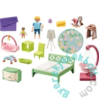 Playmobil 71609 My Life Hálószoba baba játszósarokkal játékszett