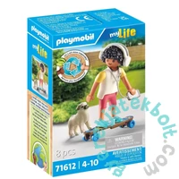 Playmobil 71612 My Life Fiú kutyussal játékszett