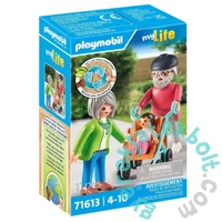Playmobil 71613 My Life Nagyszülők kisbabával játékszett