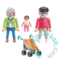 Playmobil 71613 My Life Nagyszülők kisbabával játékszett