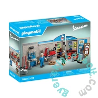 Playmobil 71620 Vespa 60-as évekbeli Vespa garázs játékszett