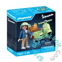 Playmobil 71621 Vespa 1969 Vespa 150 Sprint Veloce világoszöld modell játékszett
