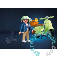 Playmobil 71621 Vespa 1969 Vespa 150 Sprint Veloce világoszöld modell játékszett
