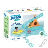 Playmobil 71687 Junior Fürdősziget vízicsúszdával játékszett