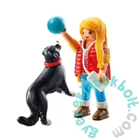 Playmobil 71738 My Life Lány berni pásztorkutyával játékszett