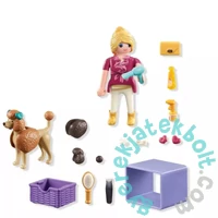 Playmobil 71747 My Life Kutyakozmetikus játékszett