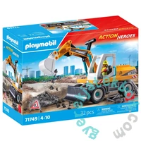 Playmobil 71749 Action Heroes Nagy kotró munkagép