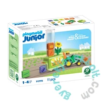 Playmobil 71773 Junior Traktor platóval játékszett