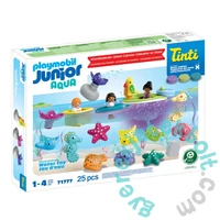 Playmobil 71777 Junior Aqua Tinti Színes karácsonyi visszaszámlálás a fürdőben - Adventi kalendárium