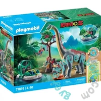 Playmobil 71819 Dinos Brachioszaurusz légpárnás járművel játékszett