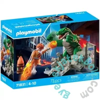Playmobil 71831 Action Heroes Hős csatája az óriásgyíkkal játékszett