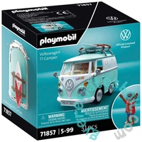 Playmobil 71857 X Volkswagen T1 Camper játékautó, figurával
