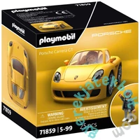 Playmobil 71859 X Porsche Carrera GT játékautó, figurával