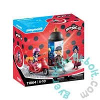 Playmobil 71864 Miraculos Párizs utcáin mopeddel játékszett