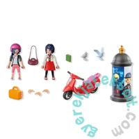 Playmobil 71864 Miraculos Párizs utcáin mopeddel játékszett