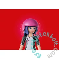 Playmobil 71864 Miraculos Párizs utcáin mopeddel játékszett