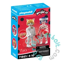 Playmobil 71865 Miraculos Katica és Macskanő esküvő jelmezek játékszett