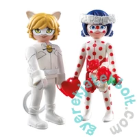 Playmobil 71865 Miraculos Katica és Macskanő esküvő jelmezek játékszett