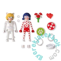Playmobil 71865 Miraculos Katica és Macskanő esküvő jelmezek játékszett