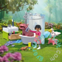 Playmobil 71950 Animal &amp; Friends Állatfürdető játékszett
