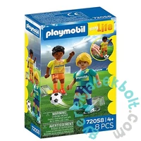 Playmobil 72058 My Life Focisták játékszett