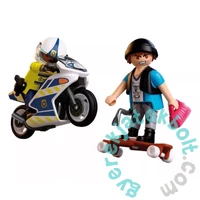 Playmobil 72079 City Action Motoros üldözés játékszett