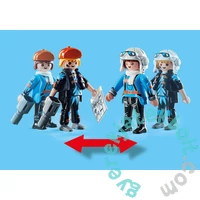 Playmobil - Air StuntShow - Légi kaszkadőrök - Főnix kétfedelű repülőgép játékszett