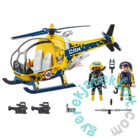 Playmobil - Air StuntShow - Légi kaszkadőrök - Helikopter filmforgatáshoz játékszett