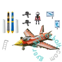 Playmobil - Air StuntShow - Légi kaszkadőrök - Sas sugárhajtású repülőgép játékszett