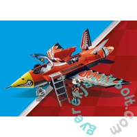 Playmobil - Air StuntShow - Légi kaszkadőrök - Sas sugárhajtású repülőgép játékszett