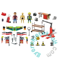 Playmobil - Air StuntShow - Légi kaszkadőrök - Szervizállomás játékszett