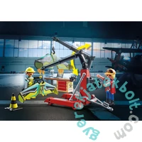 Playmobil - Air StuntShow - Légi kaszkadőrök - Szervizállomás játékszett