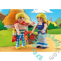 Playmobil - Asterix - Tragicomix és Falbala játékszett (71544)